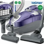 Tolmuimeja kotiga ZELMER TOMEK, HEPA filter, 64 dB, 800 W