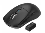 Traadita hiir ATTACK SHARK R6, must, 39 g, 42000 DPI, BT/2.4G/juhe