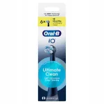 Oral-B iO Ultimate Clean hambaharja otsikud, mustad, 6 tk