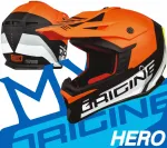 Mootorrattakiiver ORIGINE HERO oranž, suurus M (58-59 cm), sobib KTM, heaks kiidetud