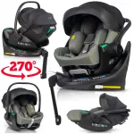 P&ouml;&ouml;ratav ISOFIX alusega turvatool i-Size 0&ndash;13 kg, reguleeritav puhkeasend