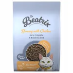 Steriliseeritud kassidele kuivtoit Beatrix kanaga, 1,4 kg
