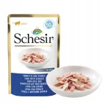 SCHESIR m&auml;rg kassitoit tuunikala ja meriahvena žel&eacute;es, 50 g