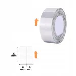 L&auml;bipaistvad kleebised NIIMBOT etikettidele, 6x22 mm, 2 rida, 520 tk, sobib D110