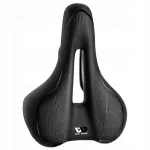 Jalgratta sadul MTB COMFORT, polsterdatud vahtmaterjaliga