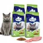 KUIVTOIT KASSIDELE PREVITAL Sterile & Indoor kalkunilihaga, 4 x 1,4 kg