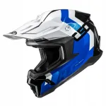 Motokrossi kiiver HJC C50 Primal, valge/sinine, suurus L