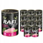Rafi Cat Adult m&auml;rg kassitoit kalkunilihaga, 12 x 400g