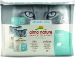 ALMO NATURE m&auml;rg kassitoit kanaga, 6 x 70 g, kuseteede hoolduseks