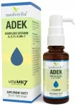 Vitamiinid A, D3, E, K2 MK-7 tilgad ADEK RETINOL COMPLEX 30 ml