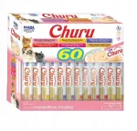 Kasside maiused INABA Churu, erinevad tuunikala maitsed, 60 x 14 g, 2 pk