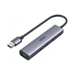 UGREEN USB jagaja 5 pesa: 4x USB-A 3.0, 1x USB-C, 5 Gb/s, 20 cm
