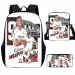 Koolikomplekt: Mbapp&eacute; A4 koolikott, pliiatsikott, kott
