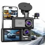 4K Ultra HD auto salvesti GPS, WiFi ja tagumise kaameraga