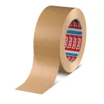 Paberist kleepuv teip karpide pakkimiseks, pruun, 50 mm x 50 m