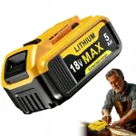 DeWalt 18V 5.0Ah varuakupakk DCB200, DCB184, DCB204, DCD, DCFDCG, DCS t&ouml;&ouml;riistadele