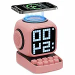 Pixel Retro kaasaskantav Bluetooth k&otilde;lar traadita laadimisega
