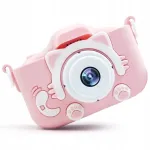 Laste digikaamera Kitty Full HD 1080P m&auml;ngudega