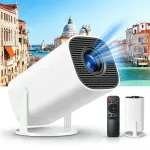 720P Android 12 180&deg; p&ouml;&ouml;rlev WiFi 5G Bluetooth projektor