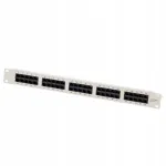 V&otilde;rgukapp Ecolan Cat 3 ISDN, 19", 1U, 50 RJ45 8/4 pesaga, helehall