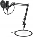 USB mikrofon Endorfy Solum reguleeritava statiiviga ja pop-filteriga, Plug&Play