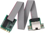 M.2 2.5G RTLB-125 v&otilde;rgukaart, Gigabit RJ45