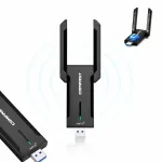 Juhtmevaba v&otilde;rguadapter AX5400M, WiFi 6E, triband, 5GHz/6GHz, WPA3