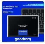 Goodram SSDPR-CX400-512 512GB 2,5" SATA III SSD ketas