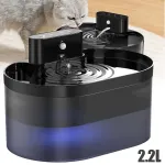 Automaatne lemmiklooma veepurskkaev, USB, vaikne pump, 2,2 l