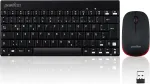 Traadita klaviatuur ja optiline hiir Perixx AES 2.4GHz, must