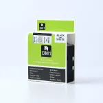 DYMO D1 SE013 kleepuv lint, 12 mm x 7 m, valge