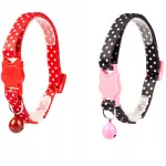 Kassi kaelarihm Duvo+ kellukesega &bdquo;Dots&ldquo;, 20&ndash;30 cm