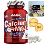 Toidulisand AMIX CALCIUM MAGNESIUM ZINC 100 tabletti sportlastele