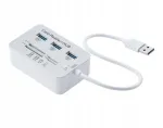 USB 3.0 HUB splitter kolme pordiga, SD ja MicroSD kaartide lugeja