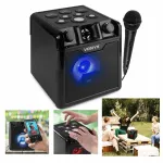 Traadita Bluetooth k&otilde;lar LED valgustuse, AUX, mikrofoniga, karaoke funktsiooniga