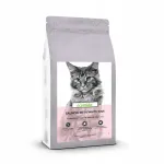 Ecomida terav steriliseeritud kassidele l&otilde;he ja valge kalaga, teravaba, 1,5 kg