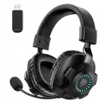 Juhtmevabad k&otilde;rvaklapid EasySMX V07W RGB valgustusega
