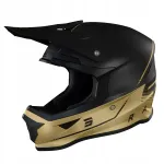 Motokrossi kiiver SHOT FURIOUS, must-kuldne, suurus L