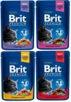 BRIT PREMIUM kassitoit, eri maitsetega, 12 x 100 g