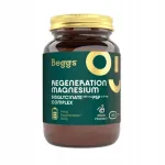 Toidulisand Beggs Magneesium 380 mg B6-vitamiiniga (P5P), 60 kapslit