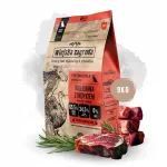 Kuiv koeratoit Wiejska Zagroda veiseliha, kalkuniliha, k&ouml;&ouml;giviljad v&auml;ikestele t&otilde;ugudele, 9 kg