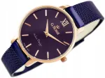 Naiste kell G. Rossi 12177B violetse rihmaga karbis