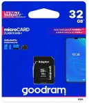 MicroSD m&auml;lukaart GOODRAM 32 GB koos SD-adapteriga