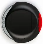 Koera rihma FLEXI LED valgus, must