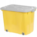 M&auml;nguasjade kast CLIPPER HIGH, kollane-hall, 60 l