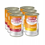 Koerakonservid Animonda Integra Renal, 6 x 400 g, erinevad maitsed