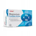 Toidulisand Dr. Max Magnesium Complex Active 60, kaaliumi, magneesiumi, B6 ja E-vitamiiniga