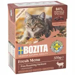 M&auml;rg steriliseeritud kassidele BOZITA hirvelihaga želatiiniga, 370 g