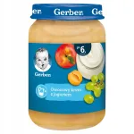 Puuviljade ja jogurti dessert beebidele GERBER, alates 6 kuud, 190 g