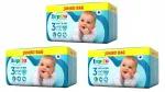 M&auml;hkmed Lupilu Soft & Dry 3 Midi, 112 tk, 3 pakki
